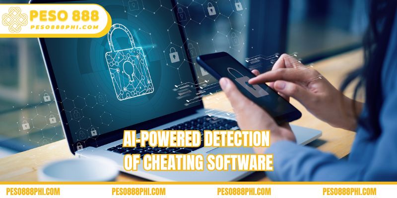 AI-powered detection of cheating software