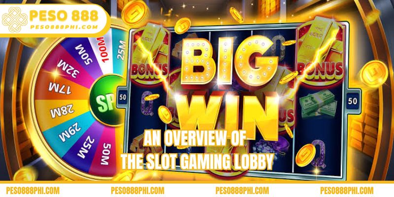 An overview of the slot gaming lobby