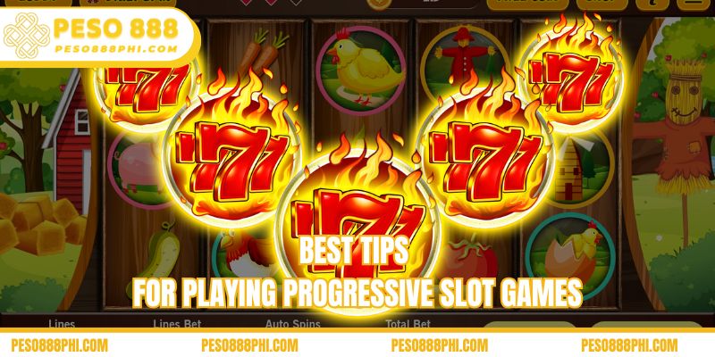 Best tips for playing progressive slot games